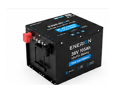 ENERION 36V 105Ah LiFePO4 golf cart battery